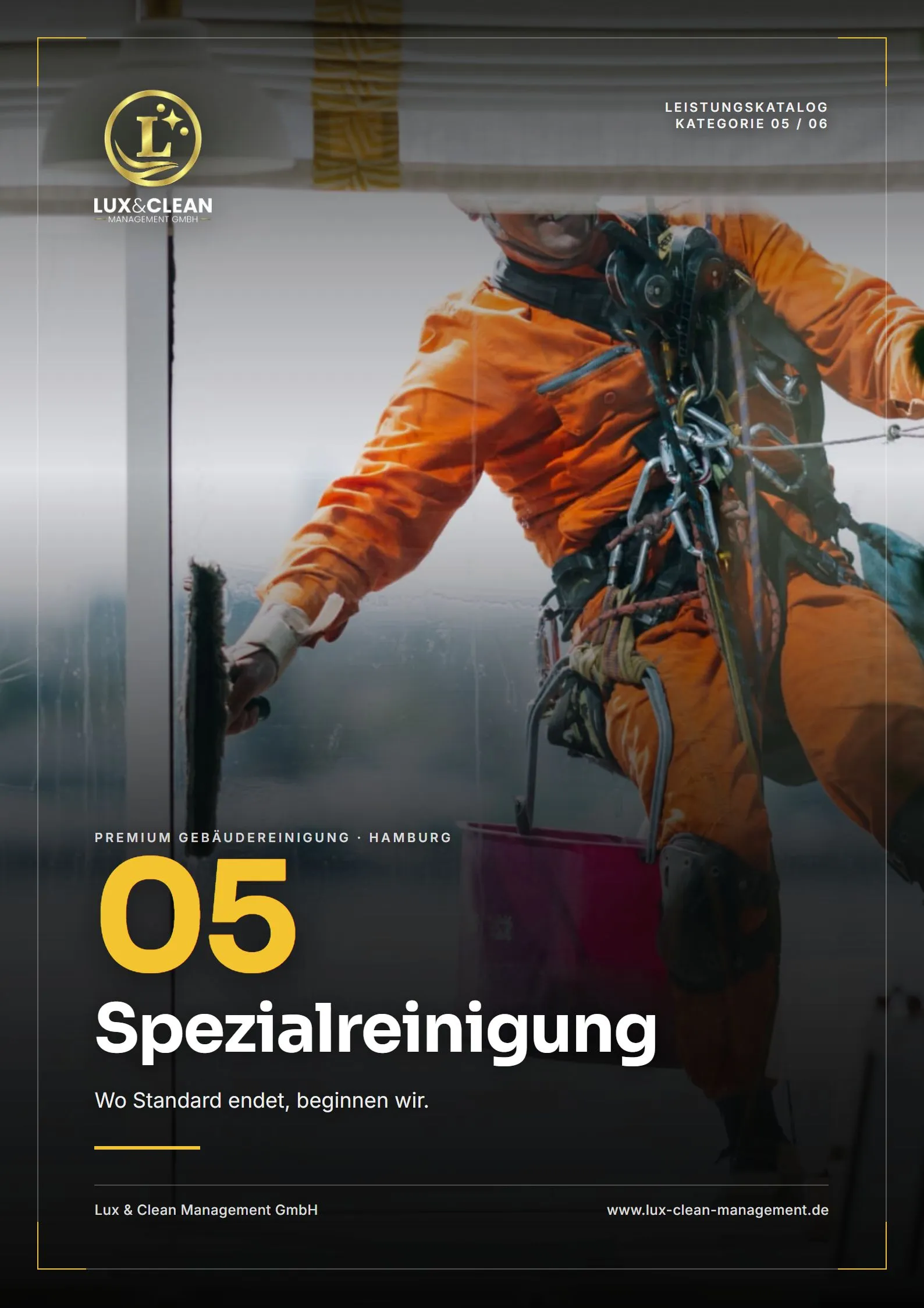 Cover — Spezialreinigung